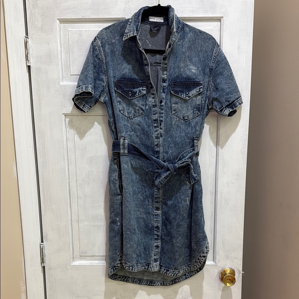 Denim Shirt Dress